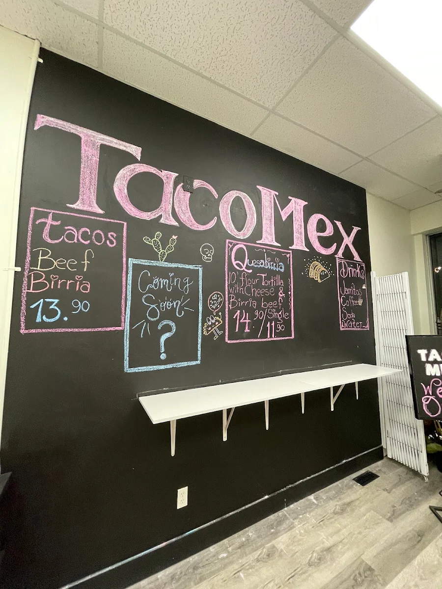 Menu, Tacomex