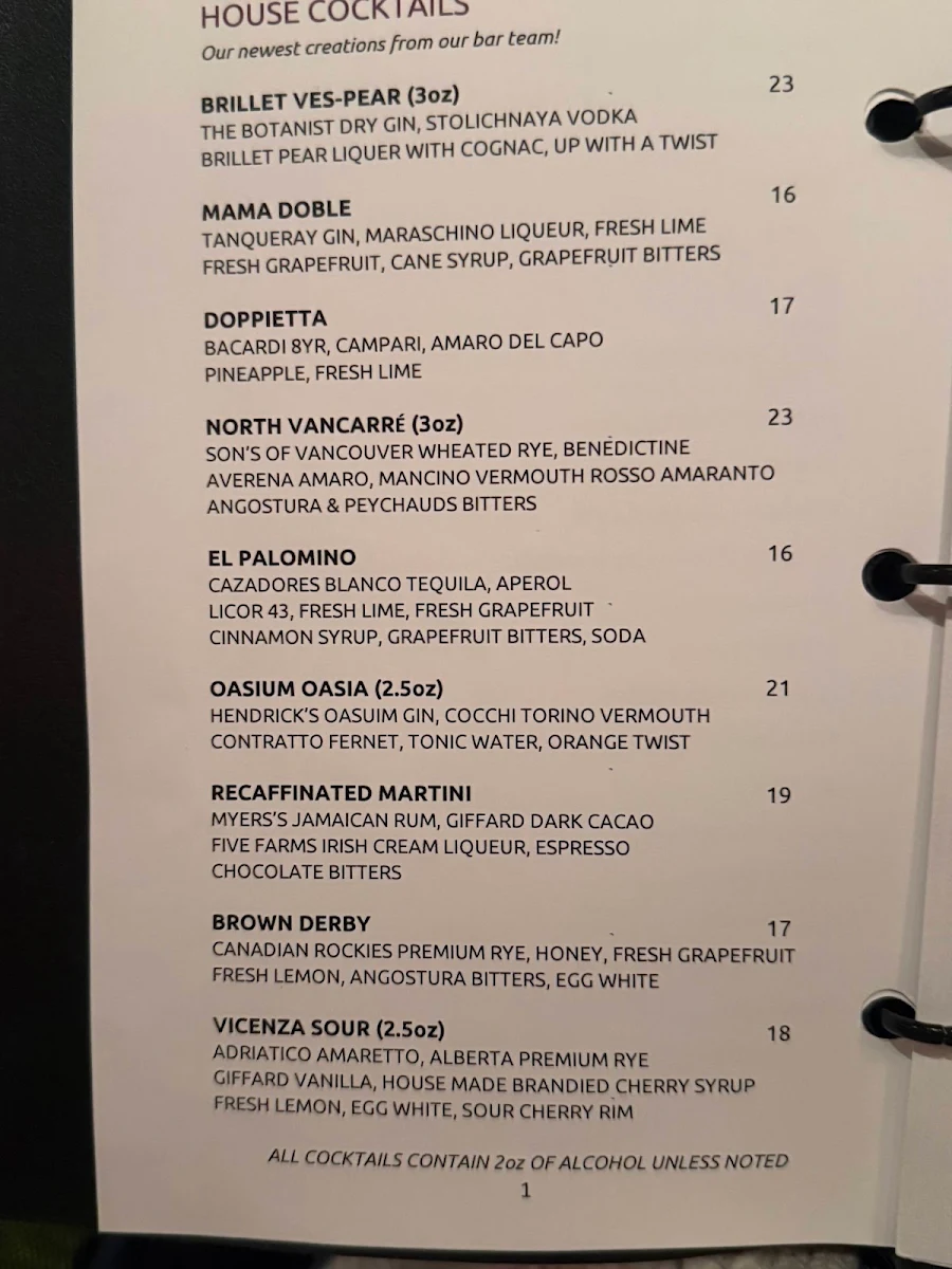 Menu photo 1