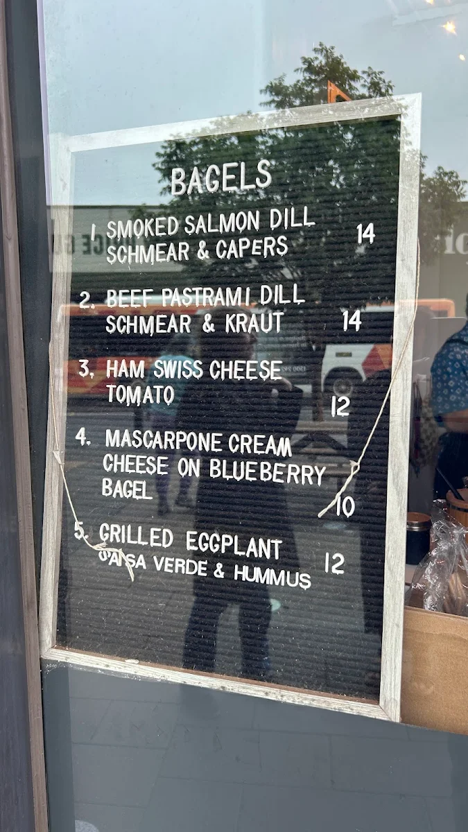Menu, Black Flat Coffee Brewers