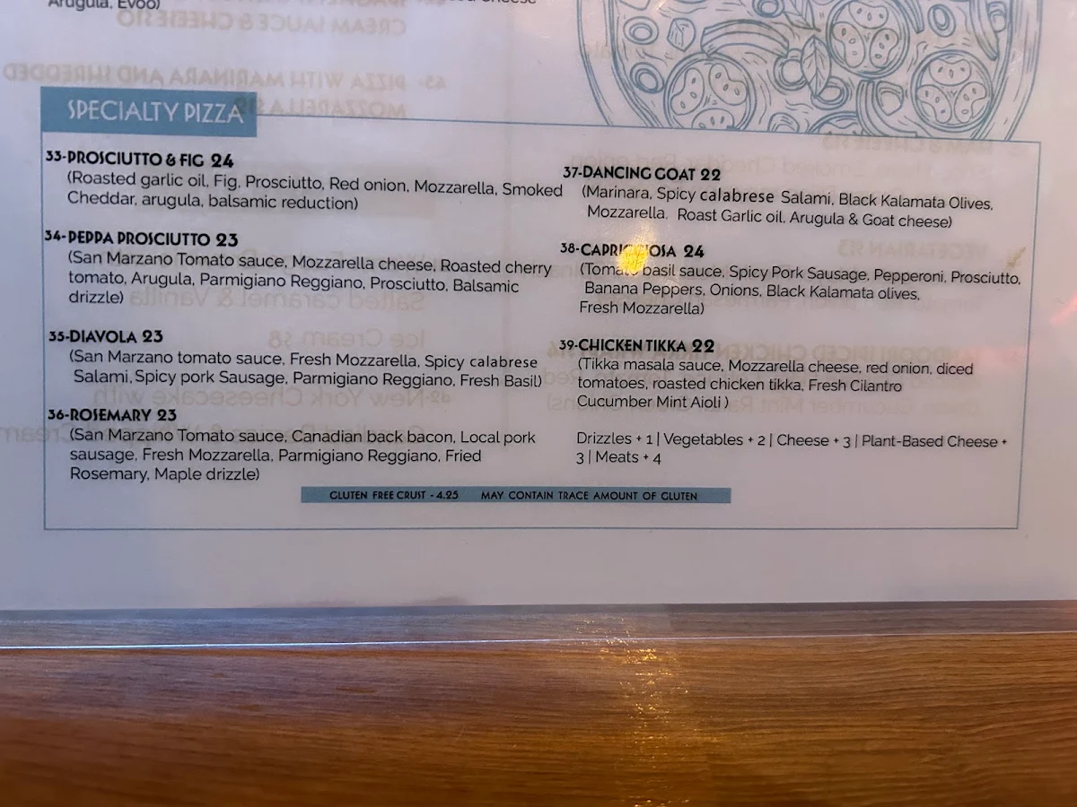 Menu, Peppercorns Eatery Bedford