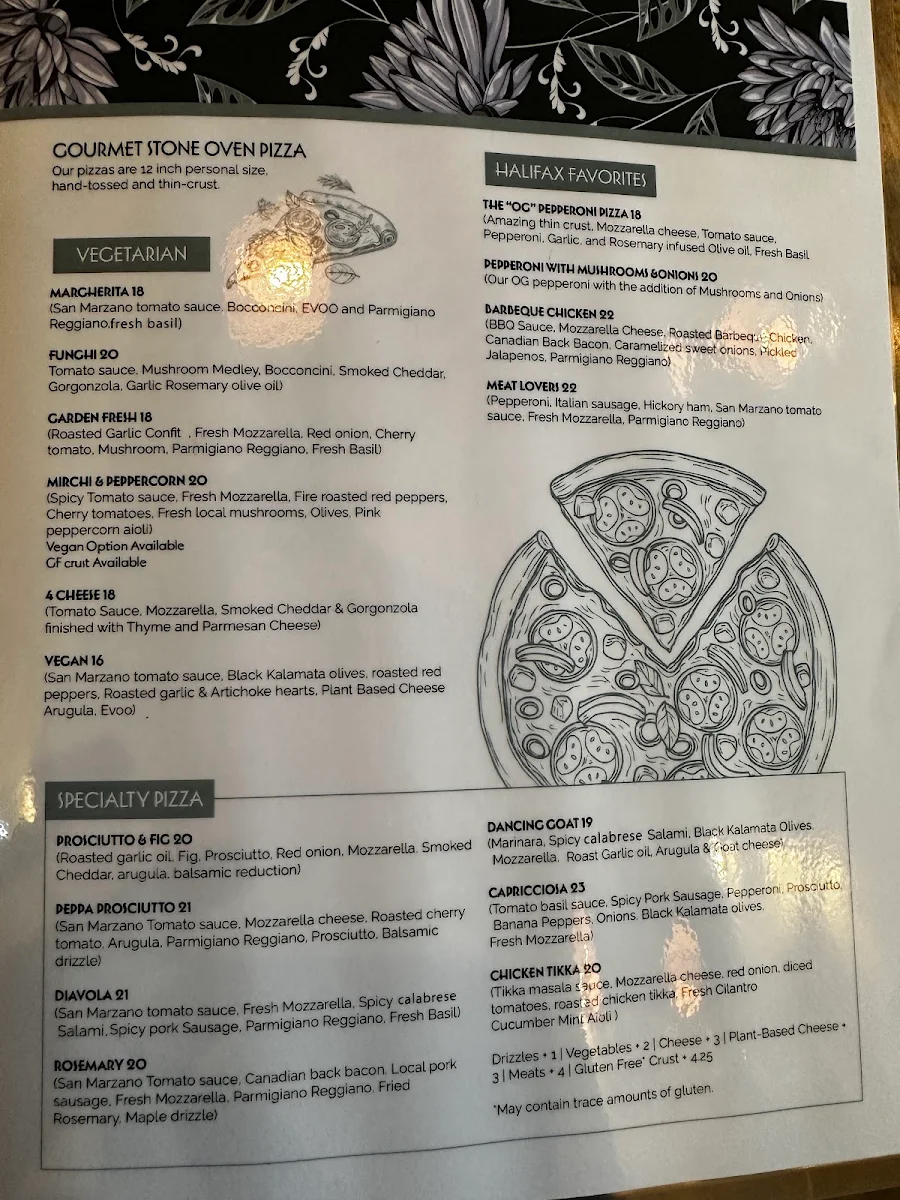 Menu, Peppercorns Eatery Bedford