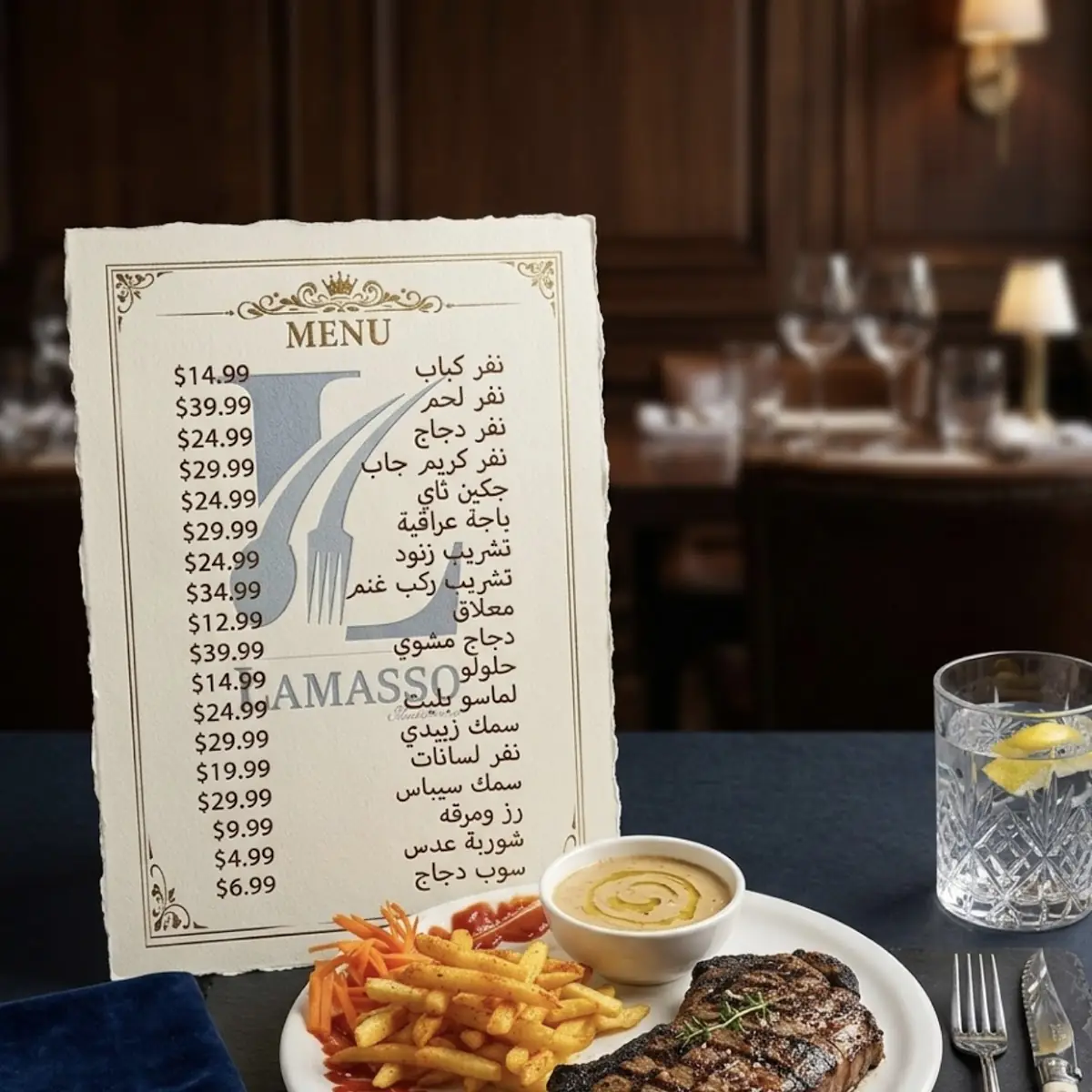 Food & drink, Lamasso Restaurant