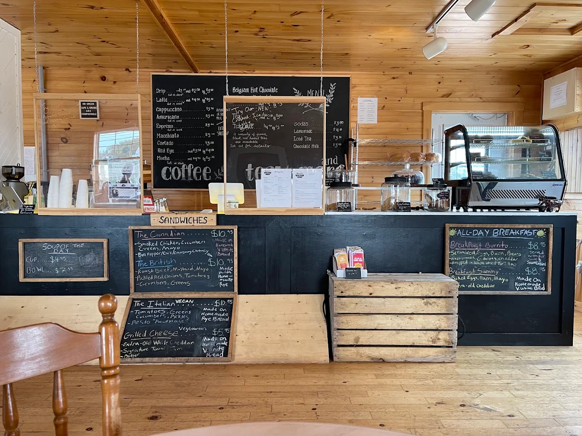 Menu, Black & White - Café and Bistro