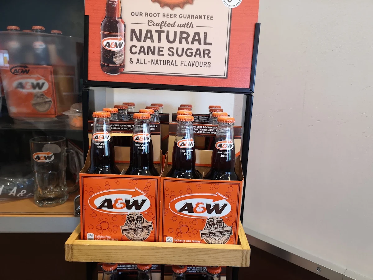 Menu, A&W Canada