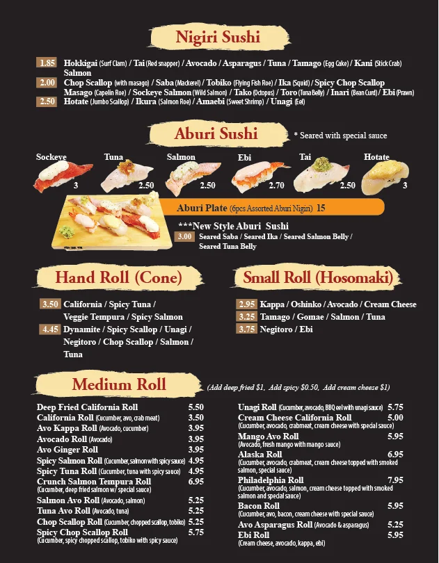 Menu photo 1