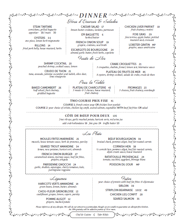 Menu photo 1