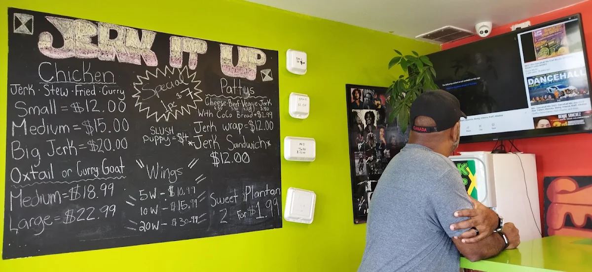 Menu, Jerk It Up