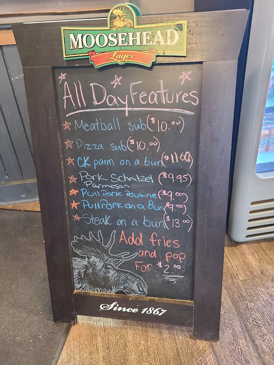 Menu, Theos Pizzeria