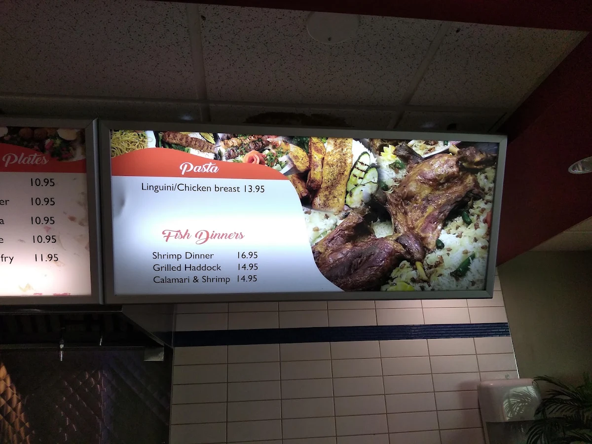 Menu, 7 peppers grill