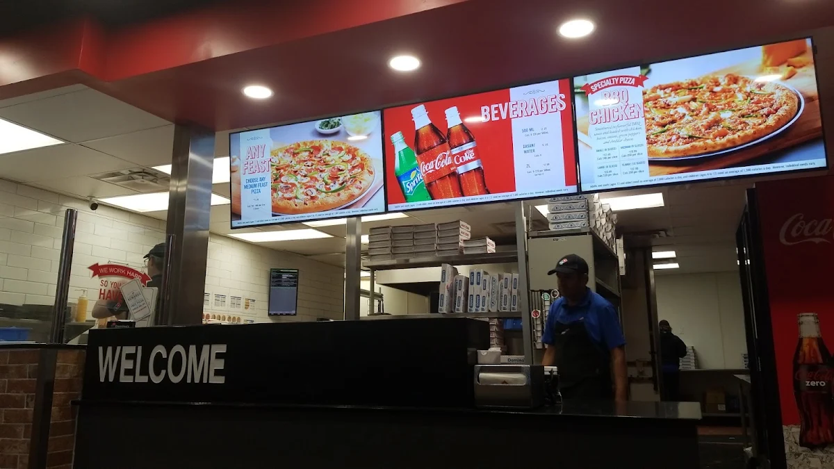 Menu, Domino's Pizza