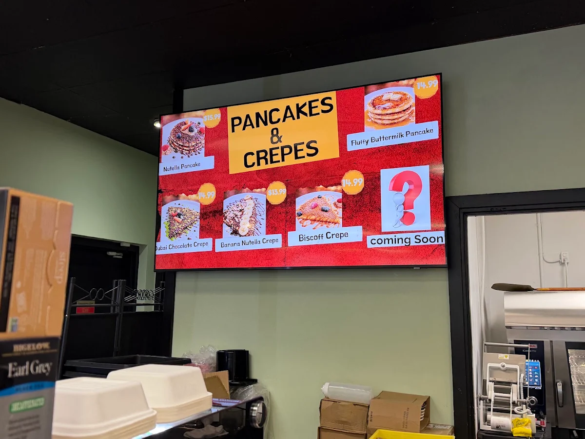 Menu, Javaroma Gourmet Coffee & Tea