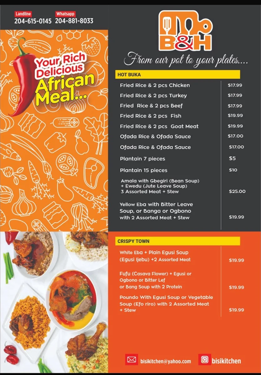 Menu photo 1