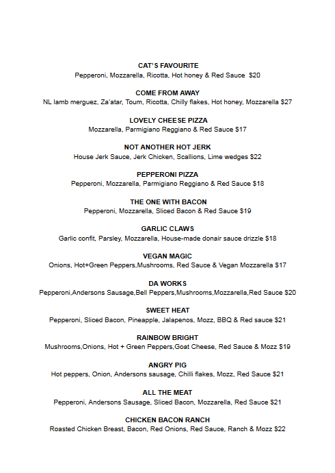 Menu photo 1