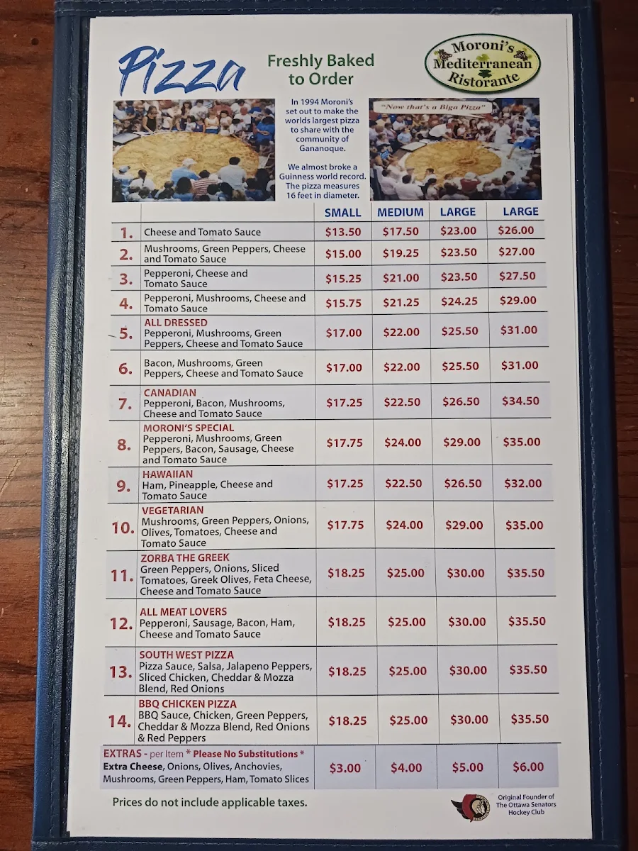 Menu photo 1