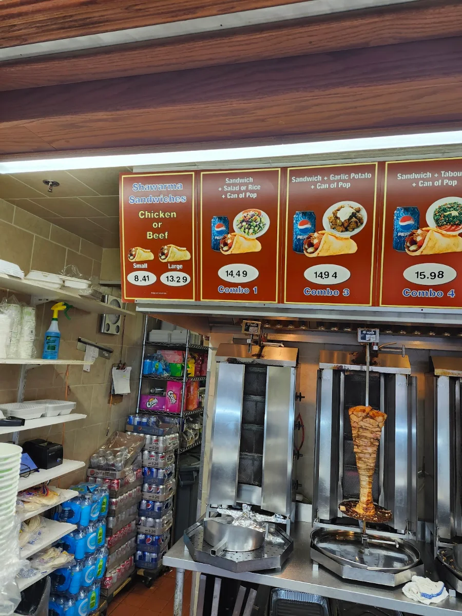 Menu, Shawarma House