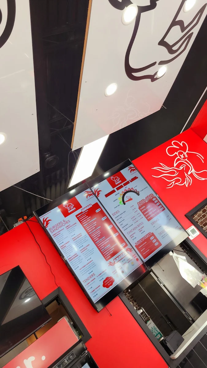 Menu, Simba's Hot Chicken (Markham Rd)