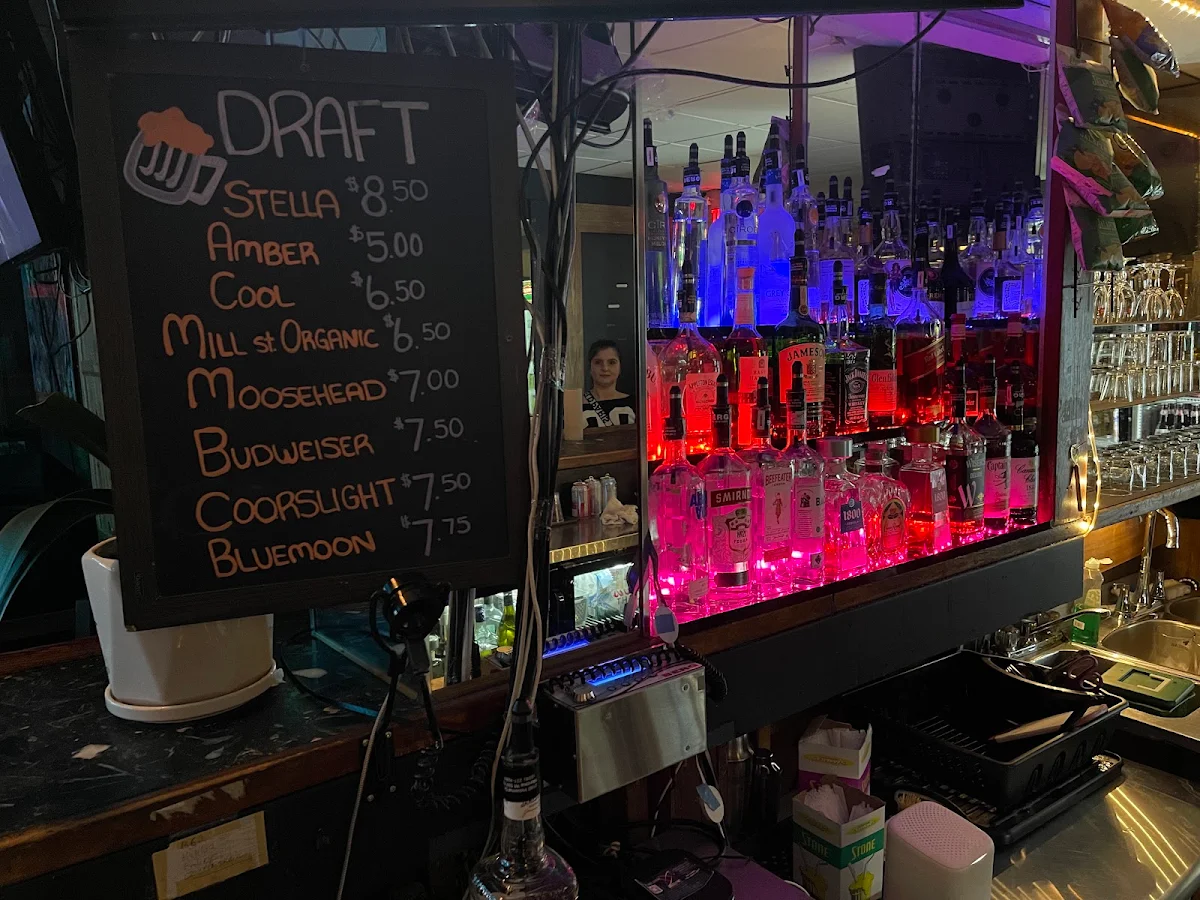 Menu, Mimico Pub & Grill