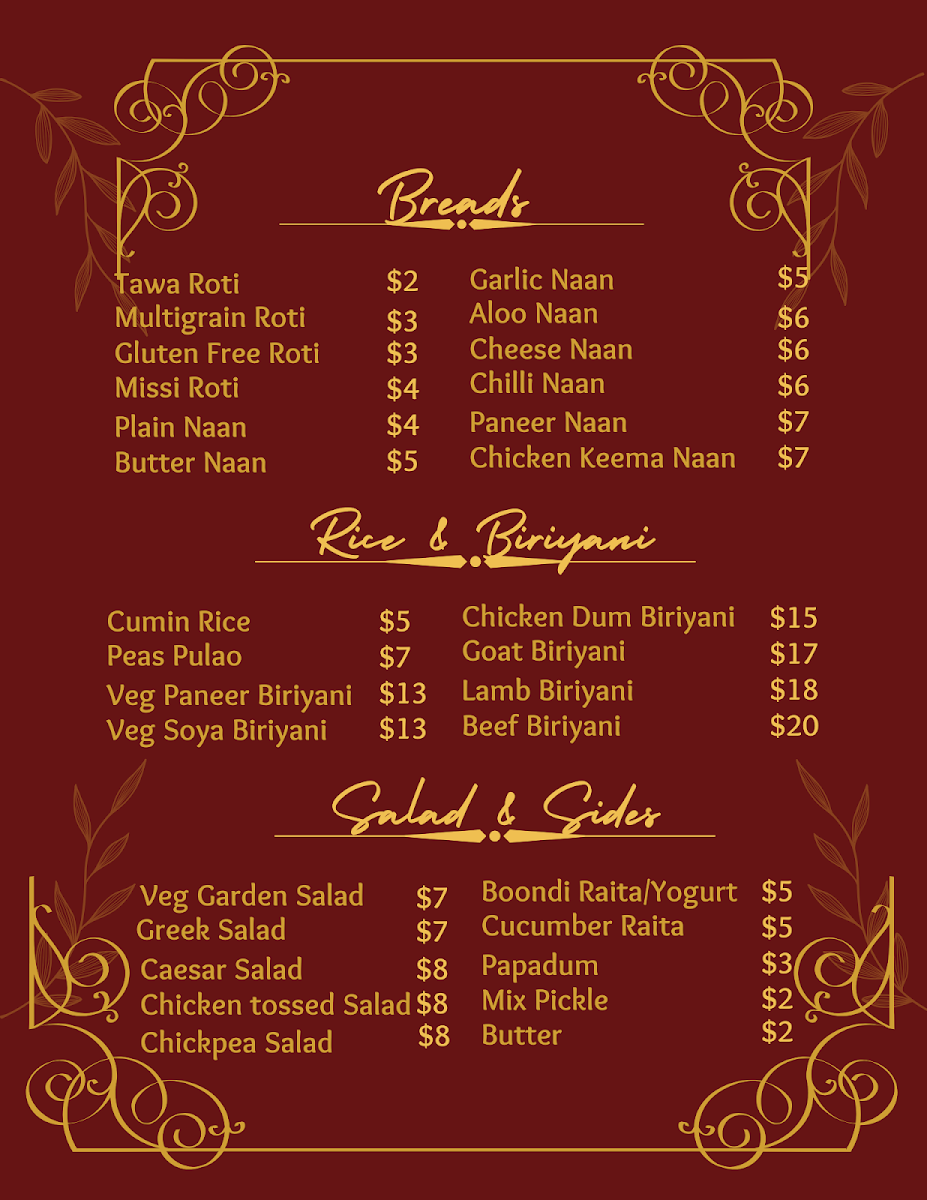 Menu photo 1