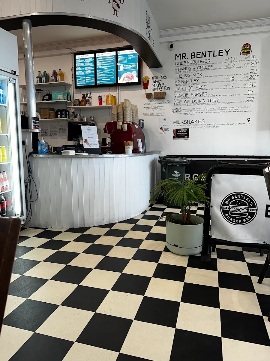 Menu, Mr. Bentley