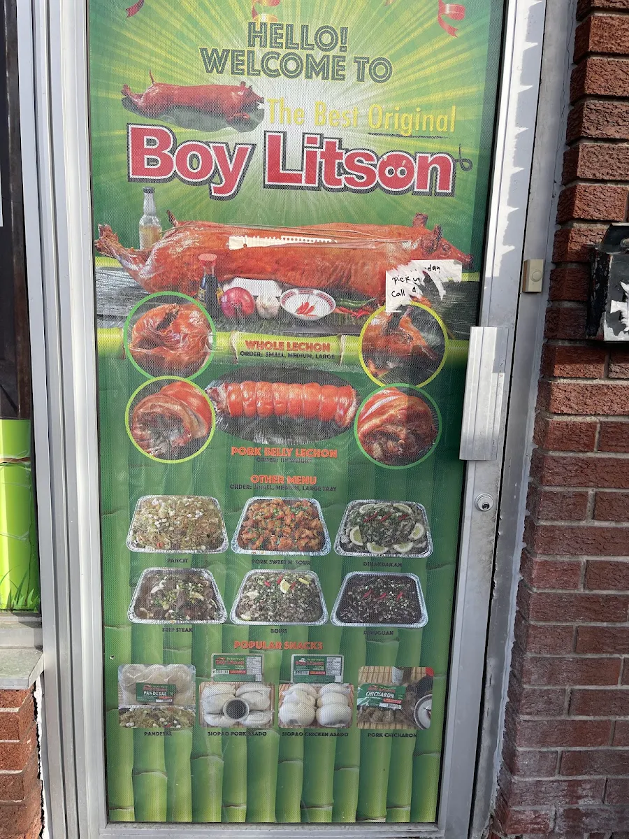 Menu, The best original boy litson