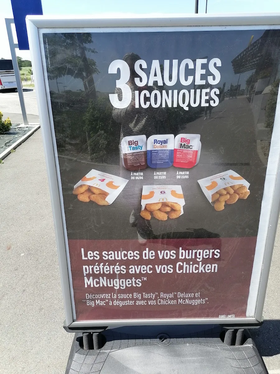 Menu, McDonald's