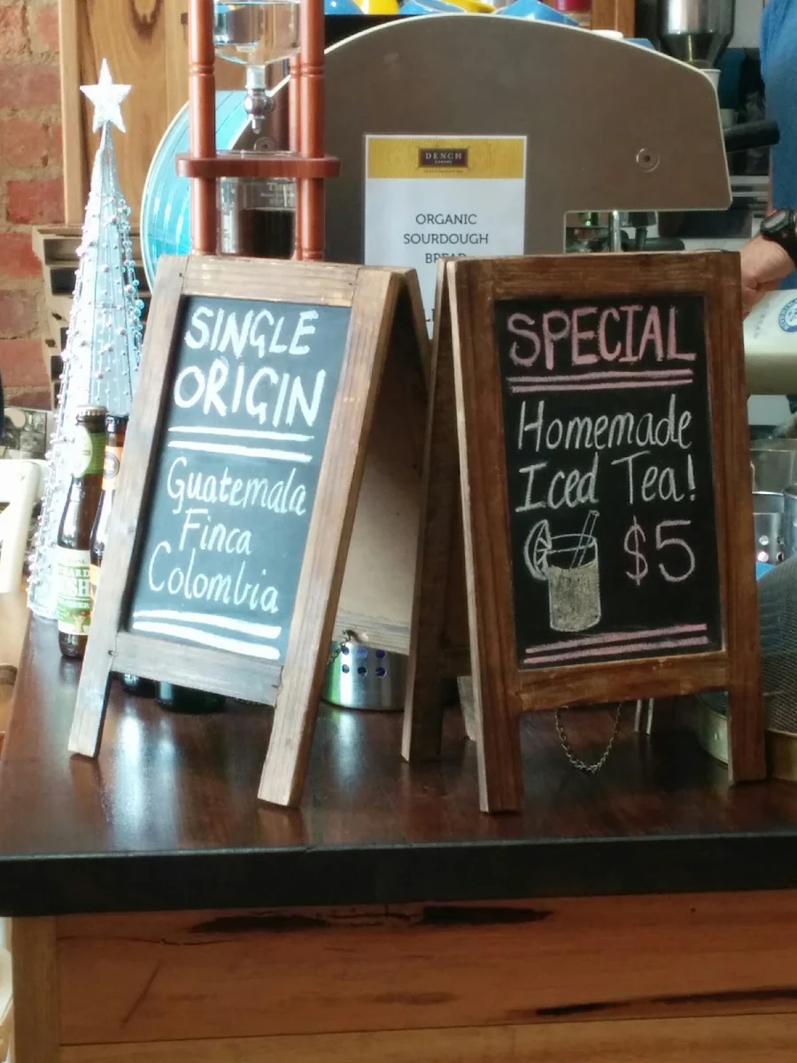 Menu, Two Brothers Mitcham