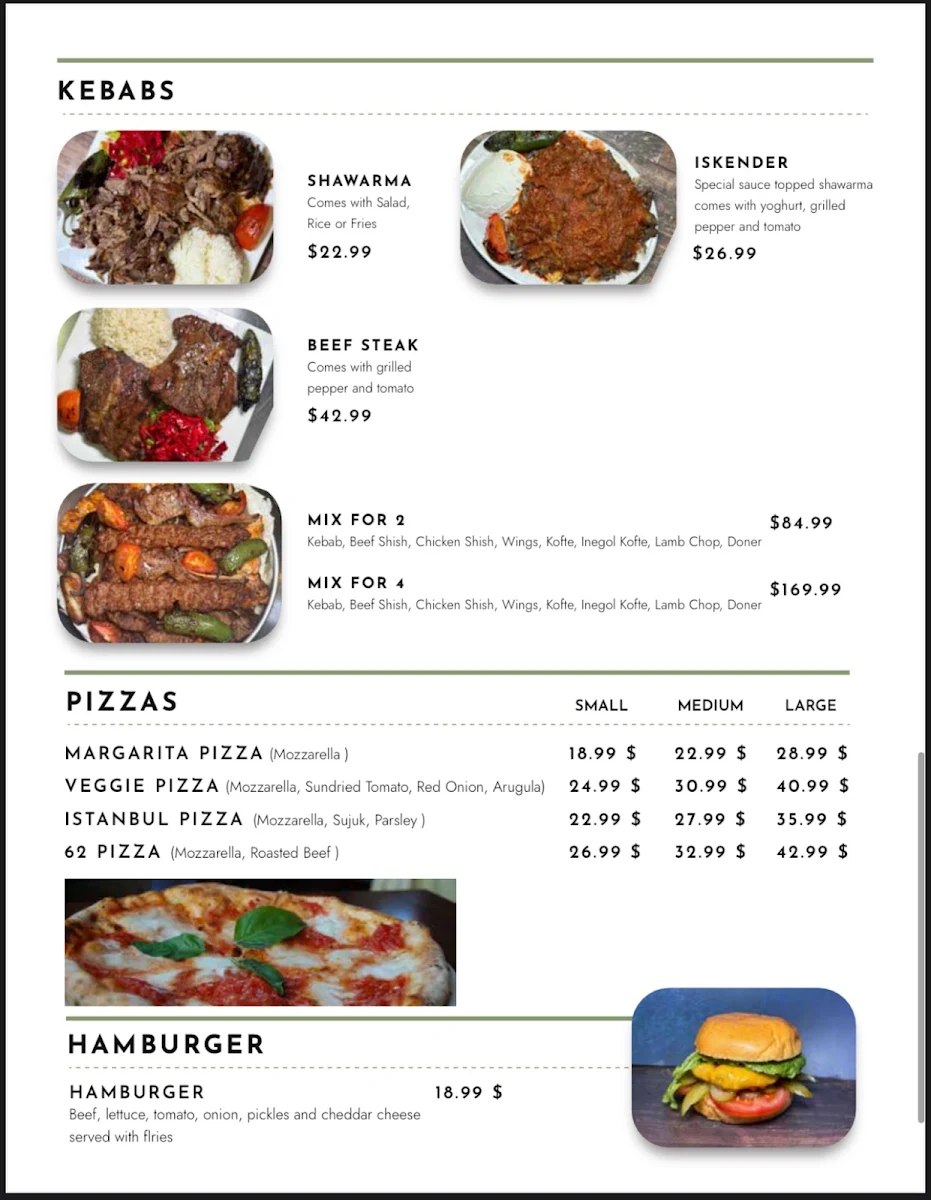 Menu photo 1