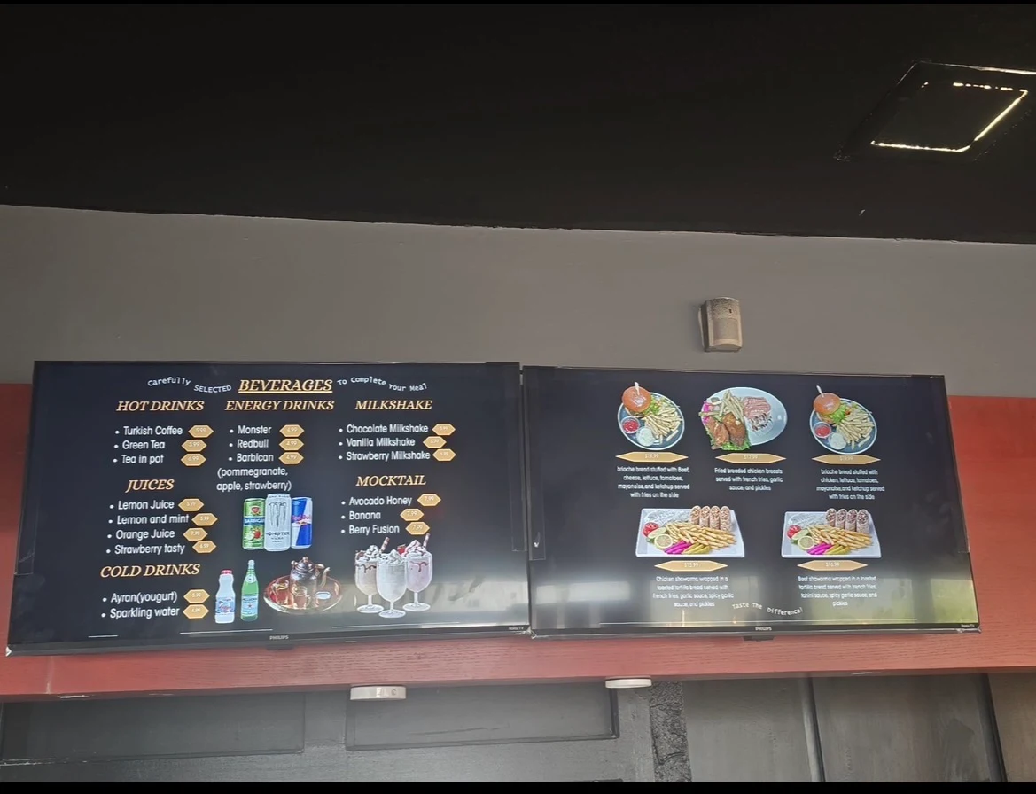 Menu, Al Waly Restaurant