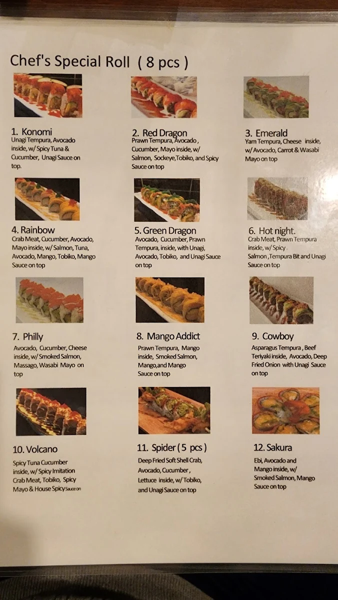 Menu photo 1
