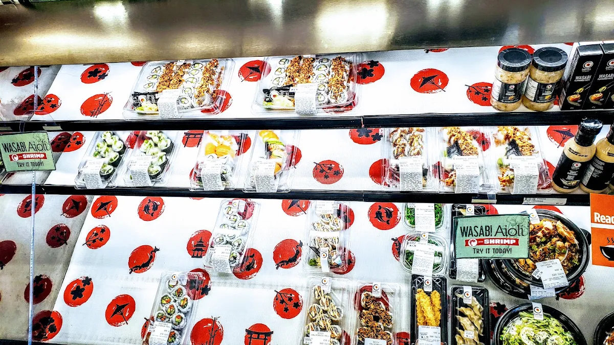 Menu, Bento Sushi