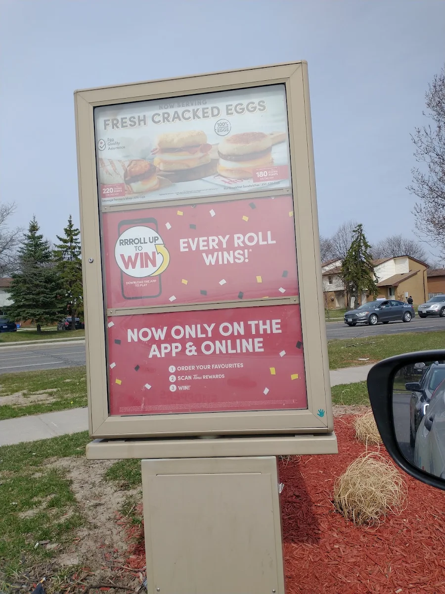 Menu, Tim Hortons