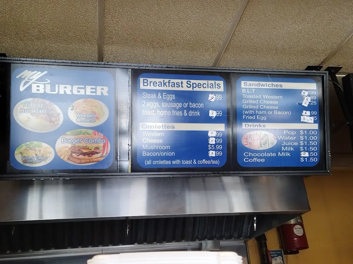 Menu, MyBURGER