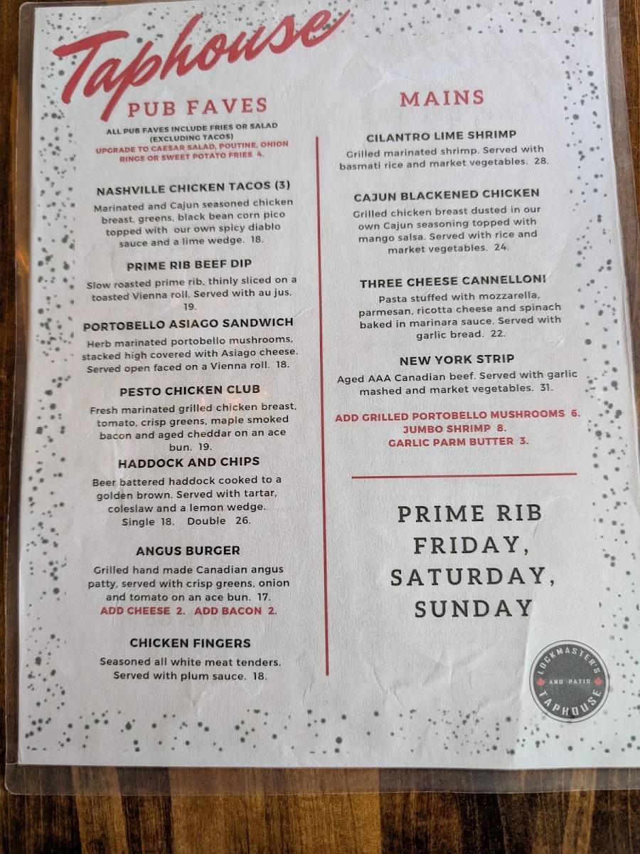 Menu photo 1