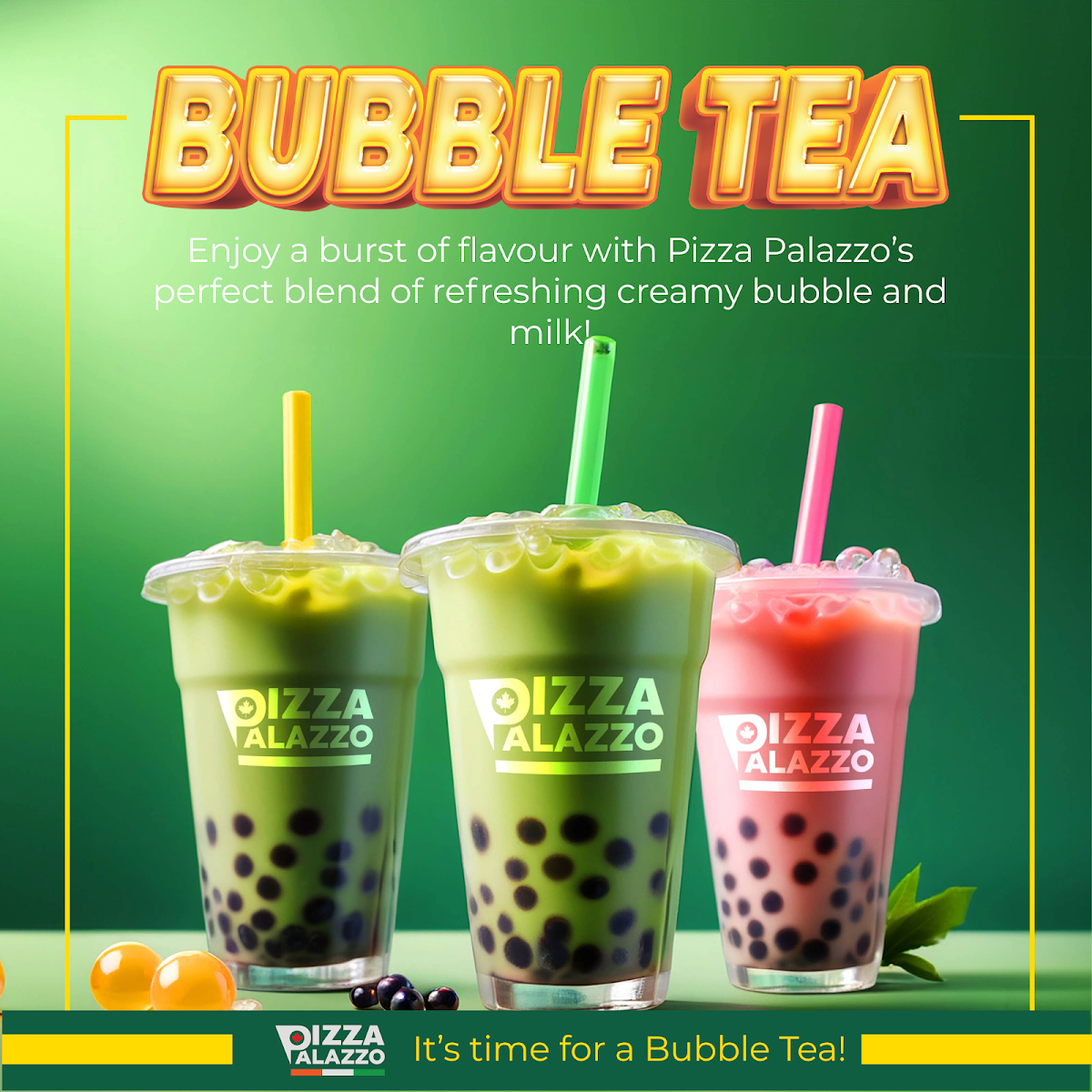 Menu, Morinville Pizza Palace & Fried chicken - Bubble Tea spot