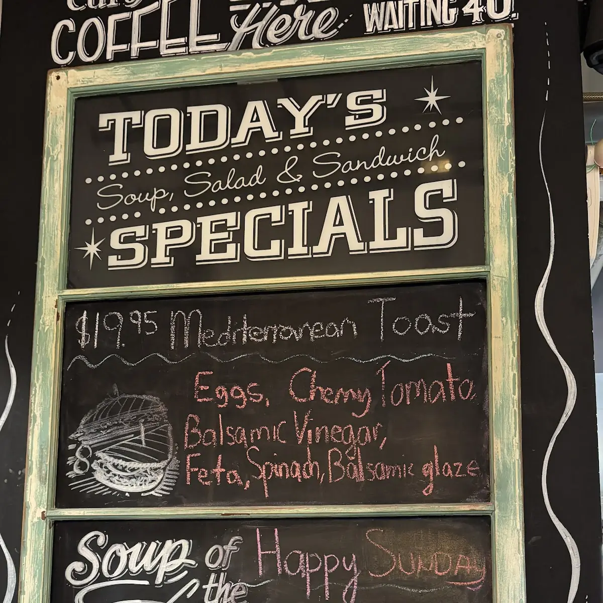 Menu, Laura's Coffee Corner White Rock
