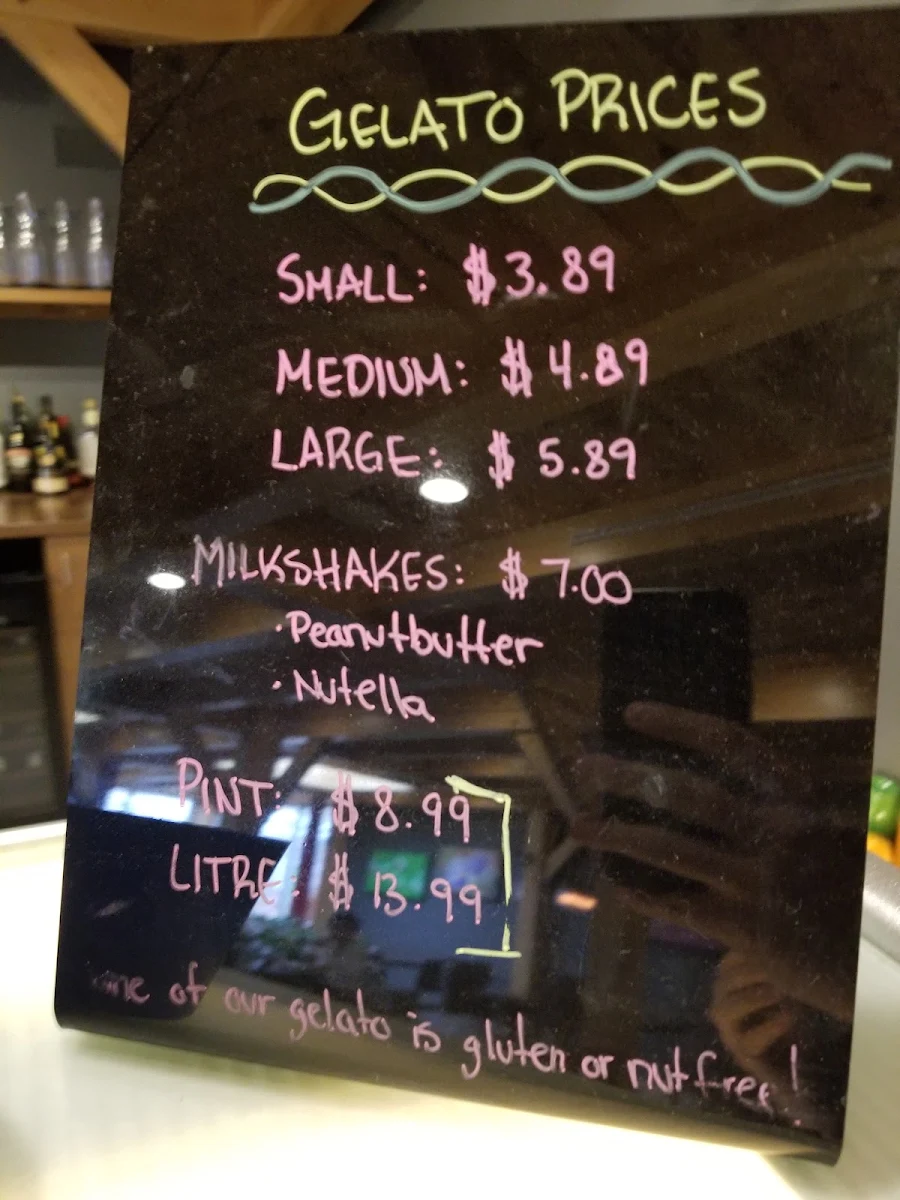 Menu, Chino's Bistro