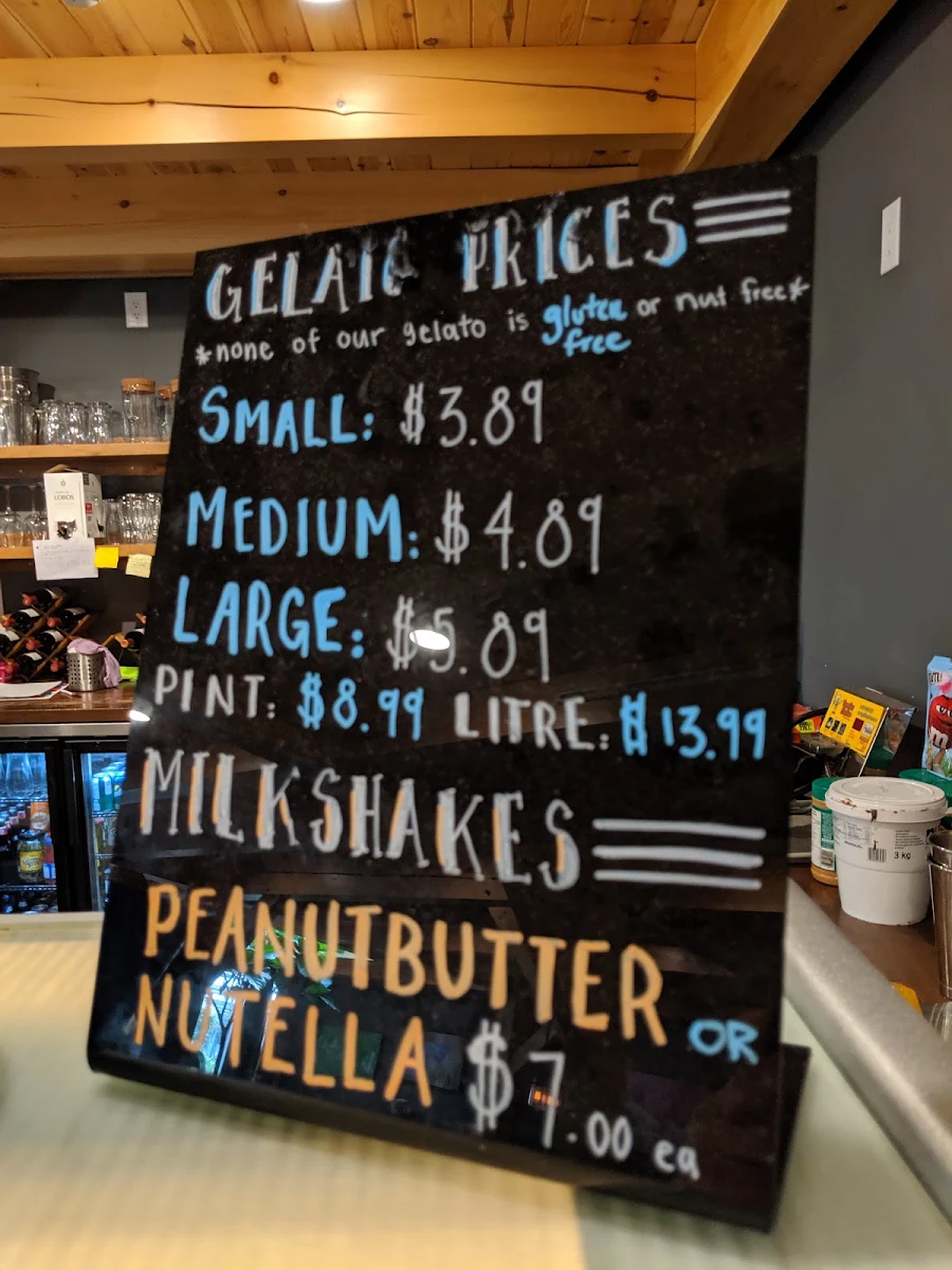 Menu, Chino's Bistro