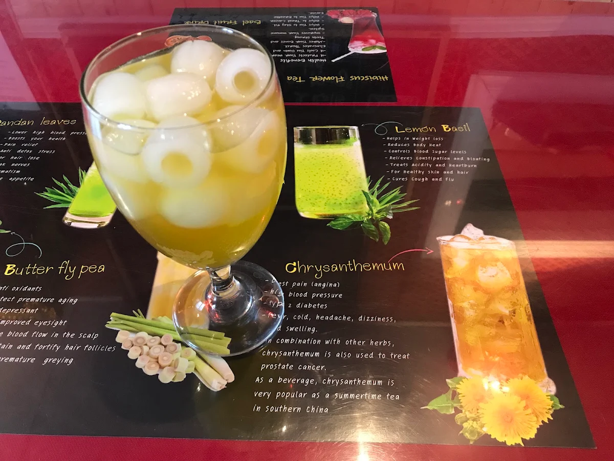 Menu, Bangkok Noodle Soup & Grill
