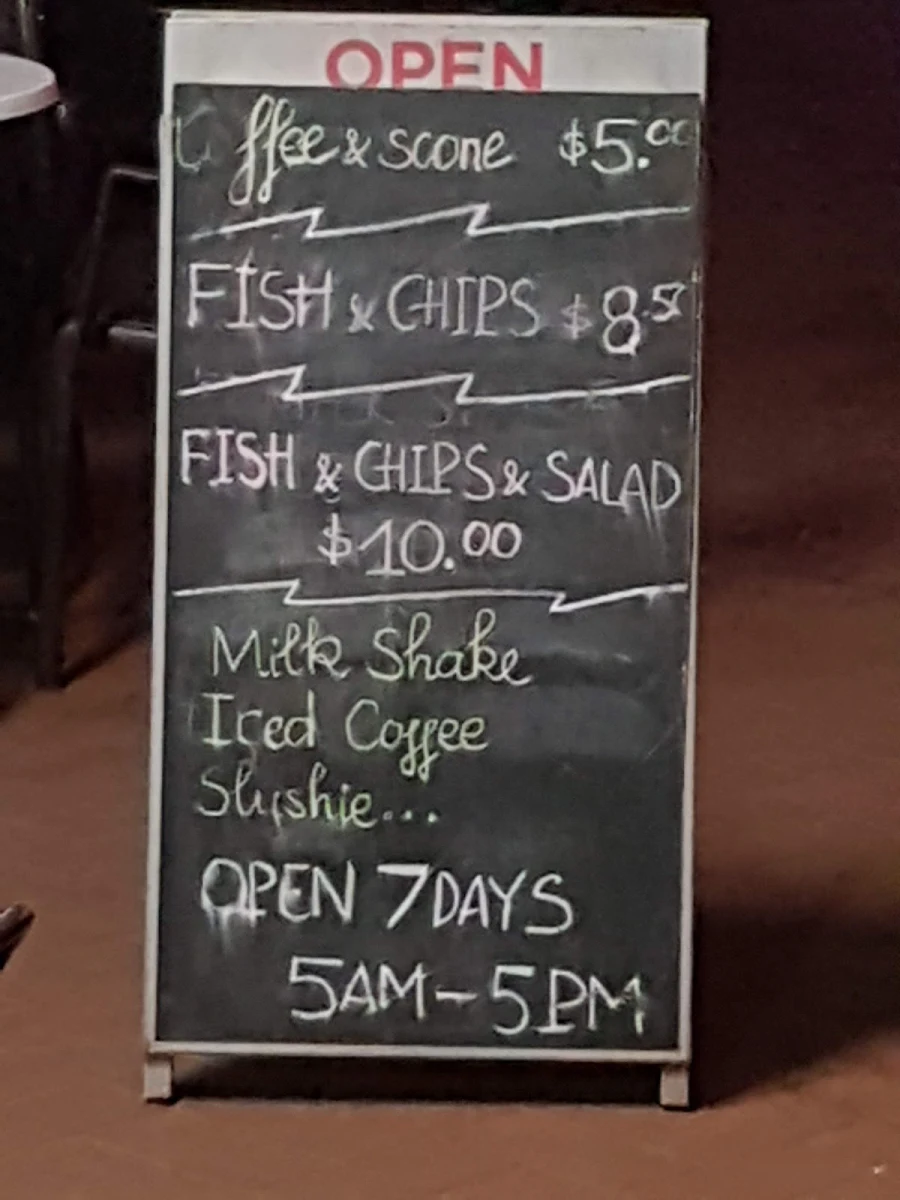 Menu, Nguyen's Bakery Cafe