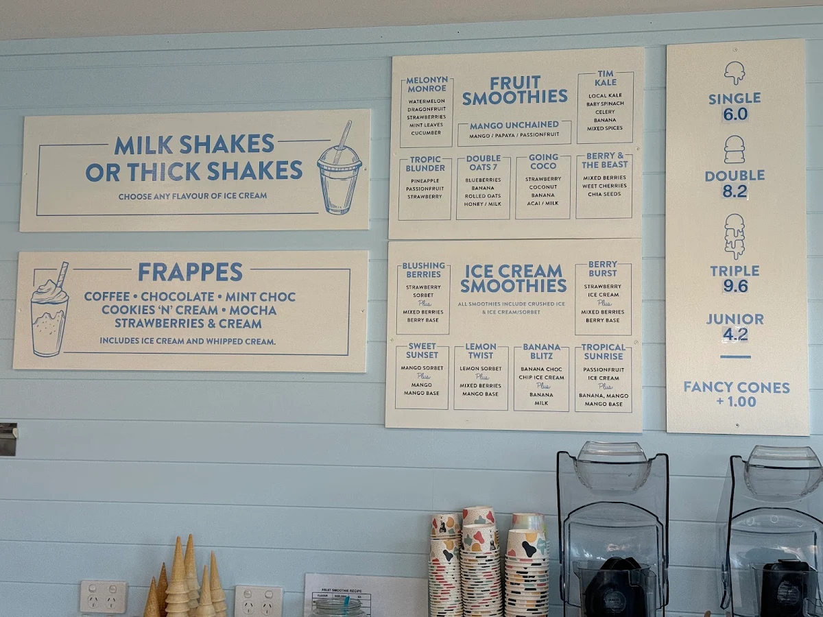 Menu, Six Degrees