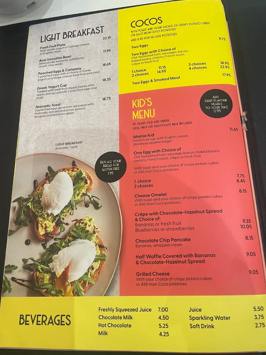 Menu photo 1