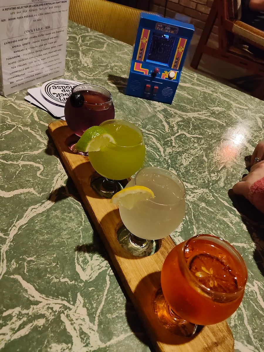 Menu, Woori Yallock Tap House
