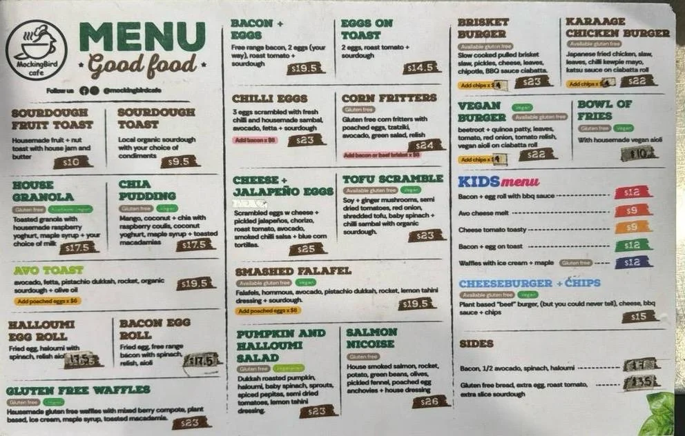Menu photo 1