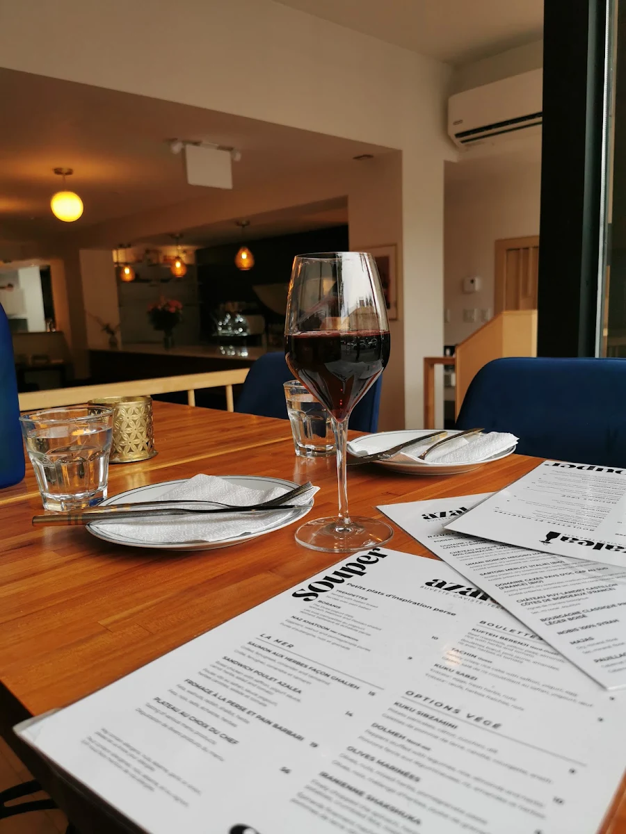 Menu, Azalea