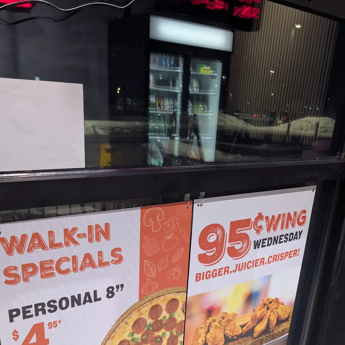 Menu, Red Swan Pizza - Brockville