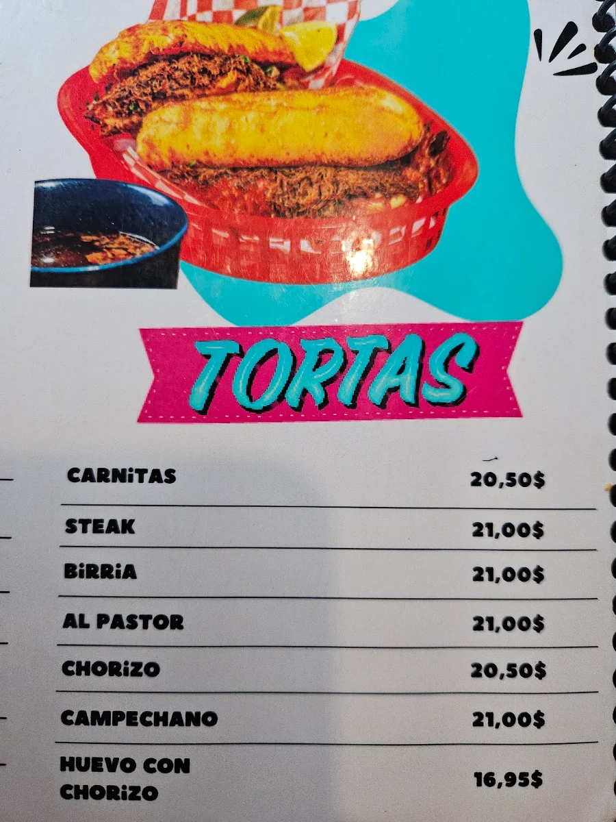 Menu, La Toxica