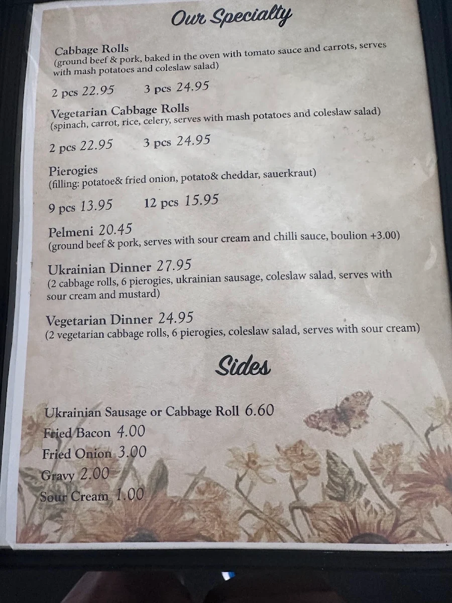 Menu photo 1