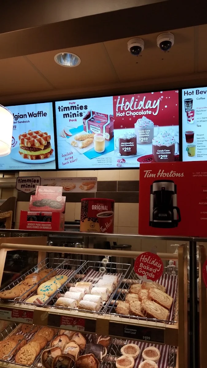 Menu, Tim Hortons