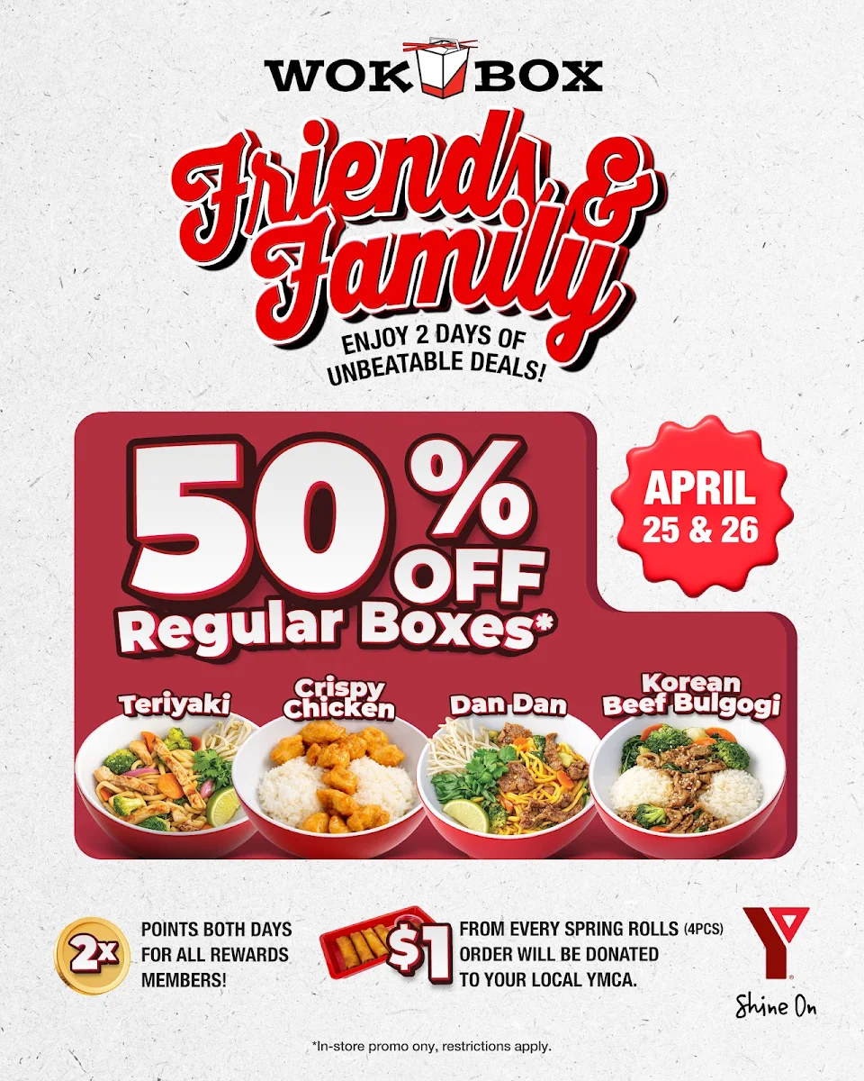 Menu, Wok Box
