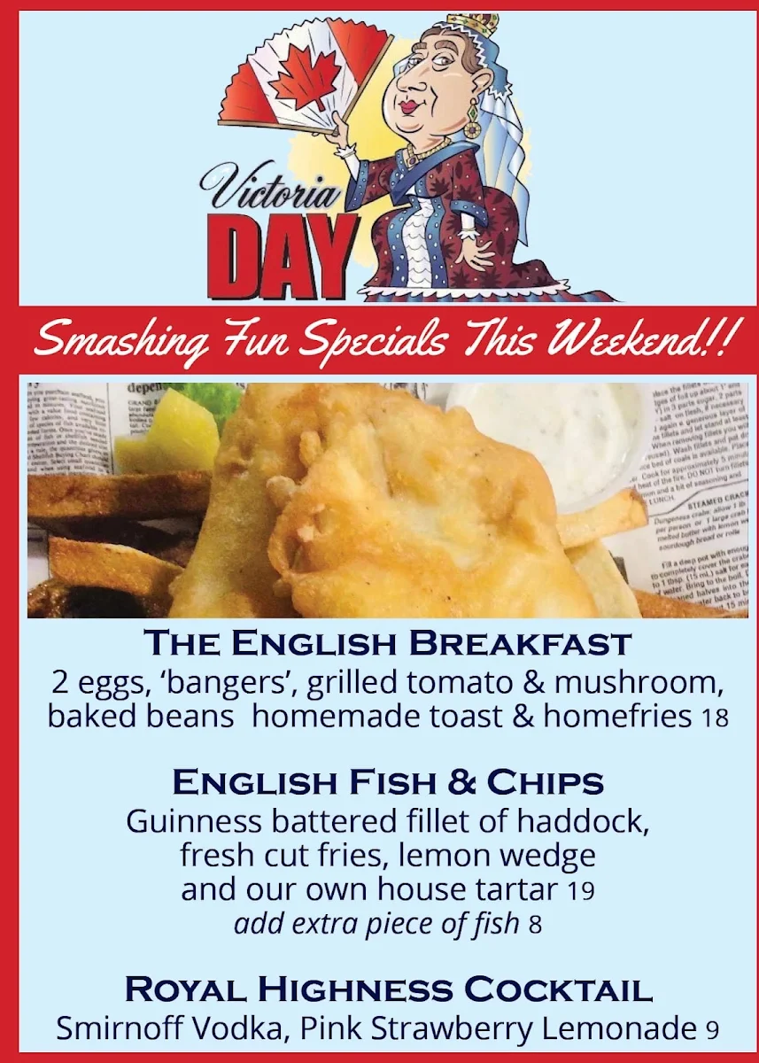 Menu, SeaBreeze Restaurant & Patio